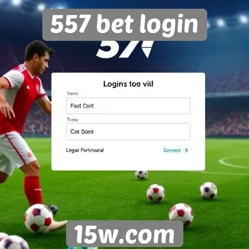Acesso seguro ao site 557 bet login